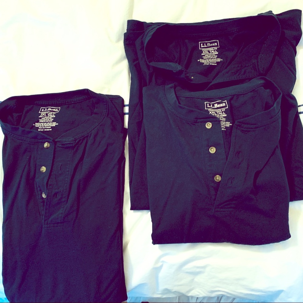 SOLD.   ,or 3 LL Bean shirts